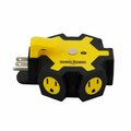 Yellow Jacket 5 Outlet Outdoor Adapter, 6PK 41045